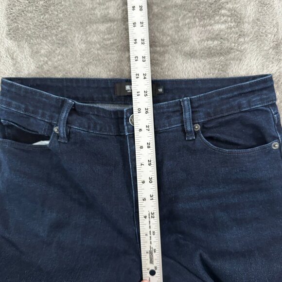 Hudson Jeans Women's size 10 High Rise Straight Leg Dark Wash - Picture 5 of 7